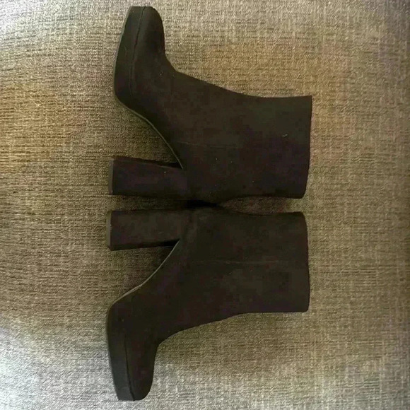 LC Lauren Conrad Halima Women's Stacked Heel Boots - Picture 1 of 7